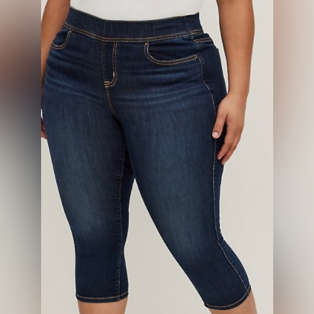 Torrid Crop Jeans